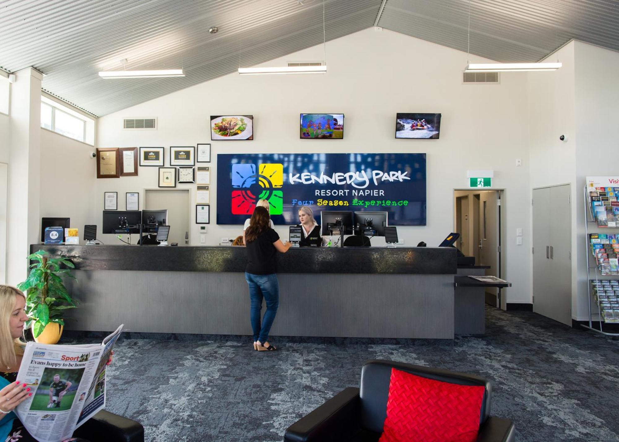 Kennedy Park Resort Napier Exteriér fotografie